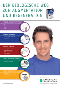 der biologische weg zur augmentation und regeneration