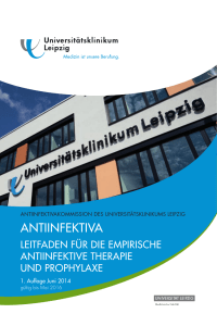 Leitlinien Antiinfektiva 2014 - Klinik und Poliklinik für Kinder