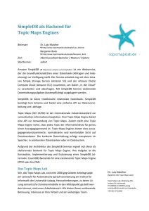 SimpleDB als Backend für Topic Maps Engines