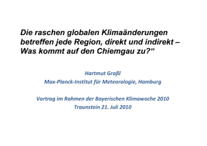 Prof. Hartmut Graßl - Landkreis Traunstein