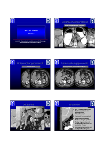 MDCT of Pancreas - radiologie-uni