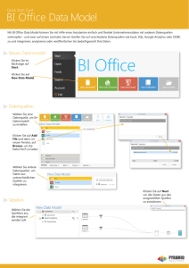 BI Office Data Model