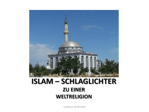 grundkurs islam - Freiwilligen Agentur Landshut