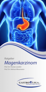 Magenkarzinom - Gastro-Liga