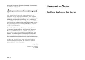 Harmonices Terræ - Rogner Bad Blumau