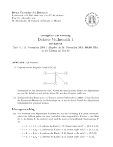 Diskrete Mathematik 1 - CITS - Ruhr