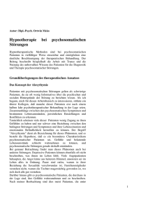 Artikel Psychosomatik