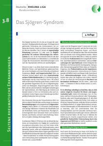 Das Sjögren-Syndrom - Deutsche Rheuma-Liga