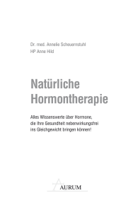 Natürliche Hormontherapie