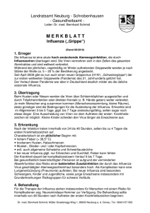 Influenza - Landratsamt Neuburg