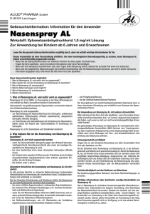 Nasenspray AL