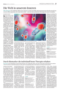 Die Welt in unserem Inneren - AMICI | Austrian Microbiome Initiative