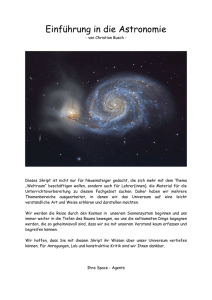 Einführung Astronomie