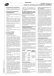 ZYVOXID ® 100 mg/5 mlGranulat zur Herstellung einer Suspension