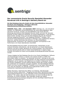 Der renommierte Oracle Security Spezialist Alexander Kornbrust tritt
