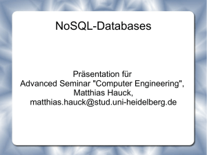 NoSQL-Databases