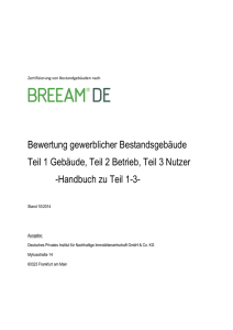 Bewertung gewerblicher Bestandsgebäude Teil 1 Gebäude, Teil 2