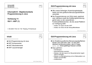 AWT - Vorlesungen - Universität Osnabrück