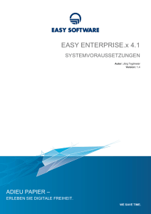 EASY ENTERPRISE.x 4.1
