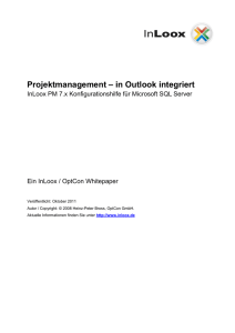 Projektmanagement – in Outlook integriert