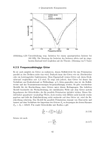 Kapitel 4: Quasioptische Komponenten (dritter Teil)