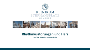 Rhythmusstörungen und Herz