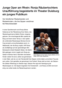 Junge Oper am Rhein: Ronja Räubertochters Uraufführung