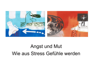 pdf Powerpointpräsentation Theorie zum Thema Angst und Stress.