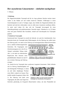 Wilhelm, T.: Der asynchrone Linearmotor – einfachst nachgebaut