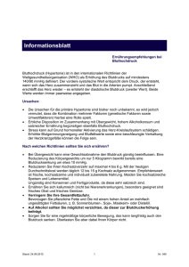 Informationsblatt - Hufeland Klinikum