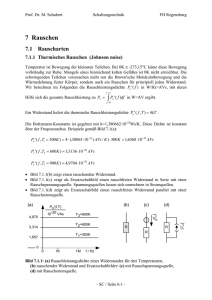 7 Rauschen ∫