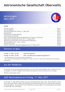AGO Mitteilungen März 2017