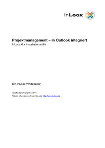 InLoox Workgroup / Enterprise Edition (Netzwerkversion)