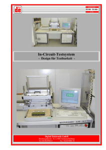 In-Circuit-Testsystem - Digital Elektronik GesmbH