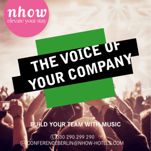 The Voice Of Your Company
