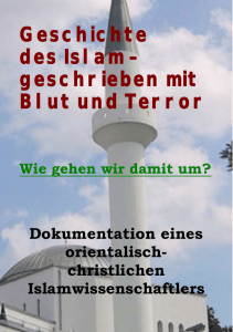 Geschichte des Islam – geschrieben mit Blut und - CD