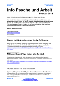 Arbeit und Psyche (02/2014) - ver.di Niedersachsen