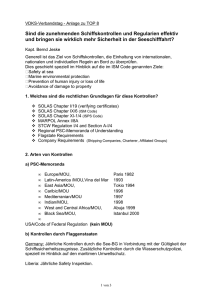 Sind die zunehmenden Schiffskontrollen und Regularien