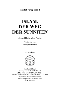 Islam Der Weg Der Sunniten