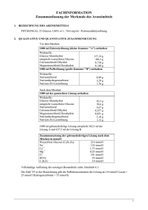 FACHINFORMATION Zusammenfassung der