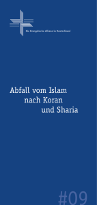 Abfall vom Islam nach Koran und Sharia