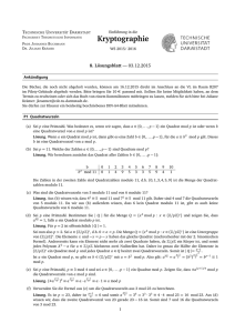 Kryptographie - CDC