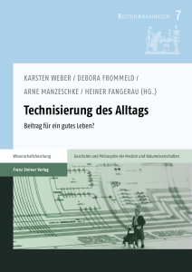 Technisierung des Alltags – Beitrag für ein gutes Leben? (PDF