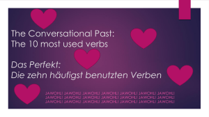 the 10 most used verbs Das Perfekt