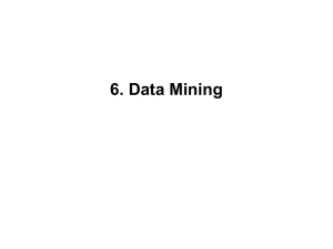 6. Data Mining
