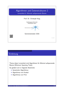 Algorithmen und Datenstrukturen 2