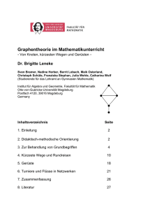 Graphentheorie im Mathematikunterricht