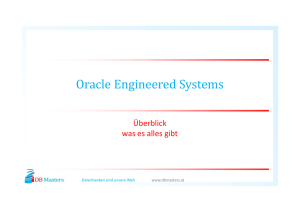 Oracle Engineered Systems