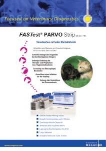 FASTest® PARVO Strip - MEGACOR Diagnostik GmbH