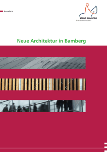 Neue Architektur in Bamberg